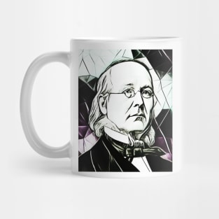 Horace Greeley Black and White Portrait | Horace Greeley Artwork 4 Mug